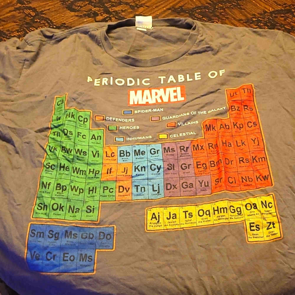 T shirt marvel 2xl